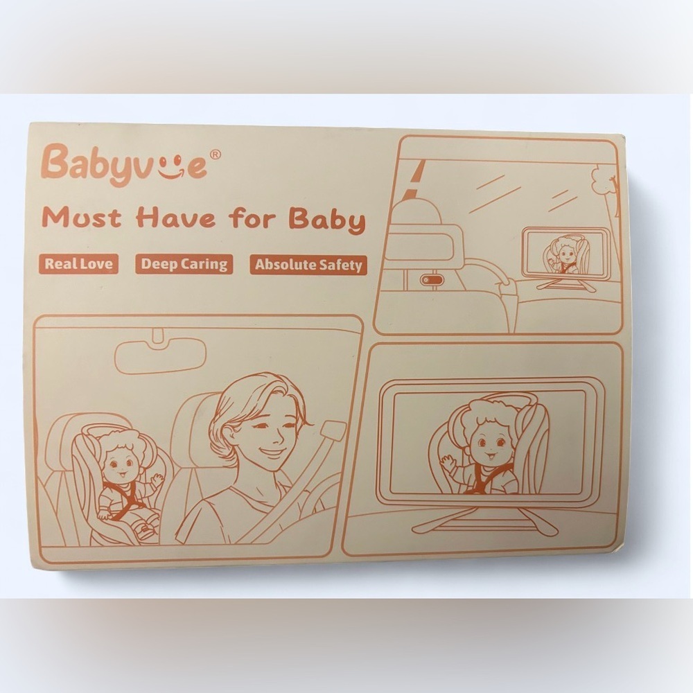 Babyvue BV2 USB Baby Car Camera, 4.5'' HD 1080P - NEW